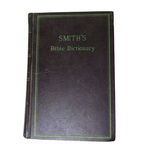 Vintage Smith's Bible Dictionary Revised Ed 500 Illustrations Concordance Q&A HC